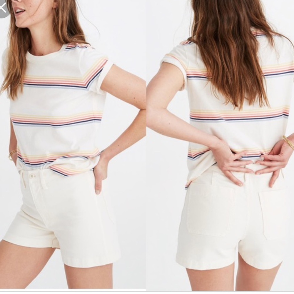 NWOT Madewell Emmett Shorts
